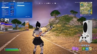 Xbox Series S Fortnite Chapter 5 Ranked Gameplay  BEST AIMBOT controller Settings4K 120FPS [upl. by Eiramanad]