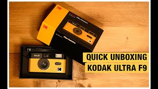 Kodak Ultra F9  Quick Unboxing Very Premium [upl. by Isdnil666]