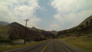 Idaho  Hwy 93 North  Challis to Salmon [upl. by Snodgrass724]