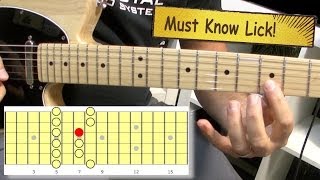 Useful Minor Pentatonic Lick [upl. by Ykcaj]