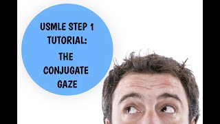 USMLE Step 1 Tutorial  Conjugate Gaze Explained [upl. by Gearhart]