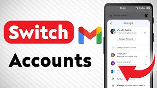 How to Switch Between Gmail Accounts Updated [upl. by Nalniuq]