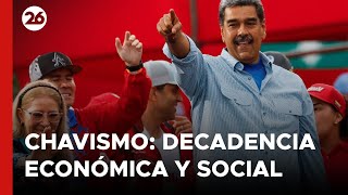 🚨 CHAVISMO en VENEZUELA DECADENCIA ECONÓMICA y SOCIAL [upl. by Nylirak]