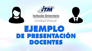 Ejemplo de presentación para los Docentes [upl. by Eslek914]