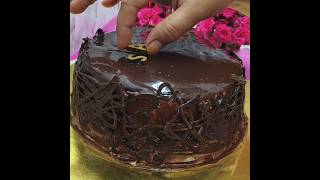 Chocolate cakechocolate chocolatecakedecoration ideaShortsshortfeed ytshortsskhomekitchen [upl. by Earehc]