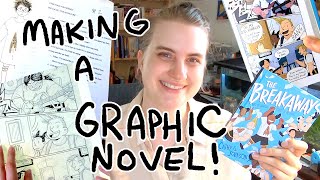 Making a GRAPHIC NOVEL THE BREAKAWAYS Process [upl. by Ailongam]