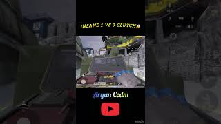 INSANE 1 vs 3 clutch DRH codm codmobile callofdutymobile [upl. by Ailedua]