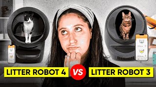 Litter Robot 4 vs Litter Robot 3  Which is the best [upl. by Neitsirk860]