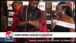 Baba Rex Top Skit Makers Present at the Launch of the Third Edition of the Humor Awards  NEWS [upl. by Elem]