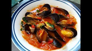 Monkstone Point Mussels In A Spicy Tomato Sauce SRP [upl. by Guenzi]