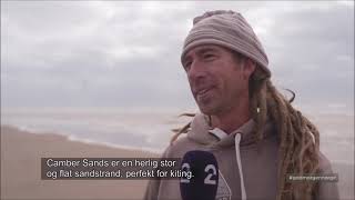 Camber Kitesurfing got on TV in Norway [upl. by Aleakam]