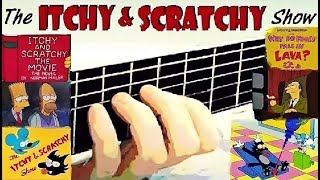 quotItchy amp Scratchy Themequot  guitar cover [upl. by Yelsnit781]