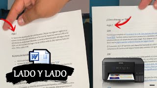 Como Imprimir de lado y lado en una impresora Epson L3150 L3160 L4160 y L3110 [upl. by Else]