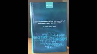 The Oxford Introduction to ProtoIndoEuropean and the ProtoIndoEuropean World kitap history [upl. by Intyre]