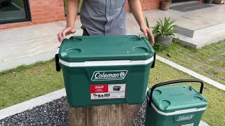 ถังเก็บความเย็น Coleman 52QT Xtreme Cooler Evergreen [upl. by Eivla]