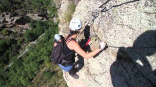 VIA FERRATA DE LLO [upl. by Gerti]