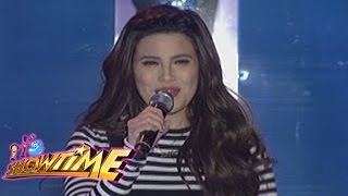 Its Showtime Singing Mo To Denise Laurel sings quotBakit Labis Kitang Mahalquot [upl. by Ainitsirc]