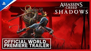 Assassins Creed Shadows  Cinematic World Premiere Trailer  PS5 Games [upl. by Alial374]