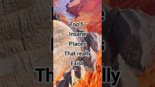 Top 5 insane places that really exist facts topmostbeautiful top beauty shorts [upl. by Attenra226]