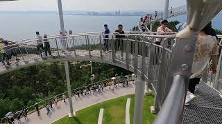 THE FIRST TIME CLIMBING THE POHANG SKYWALK SHAKING [upl. by Leal]