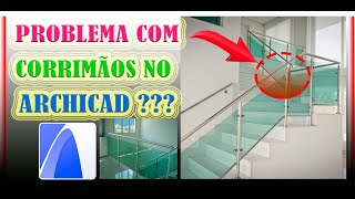 JUNÇÕES EM CORRIMÃOS NO ARCHICAD [upl. by Murry317]