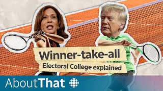 Want to understand the US electoral college It’s just like tennis  About That [upl. by Enneiluj]