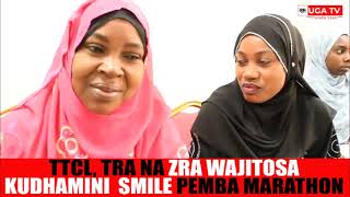 TTCL TRA NA ZRA WAJITOSA KUDHAMINI SMILE PEMBA MARATHON [upl. by Thessa]