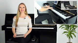 The BioMechanics of a Healthy Piano Pedaling Technique How to Use the Sustain Pedal Correctly [upl. by Efren389]