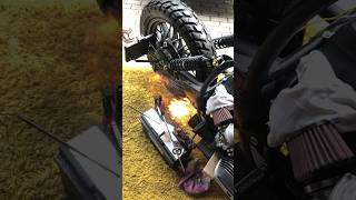 BMW R65 First Start With Exhaust [upl. by Htbazile]