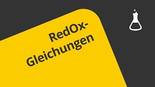 Redoxgleichungen  So stellst du sie auf  Chemie  Allgemeine und anorganische Chemie [upl. by Ronile]