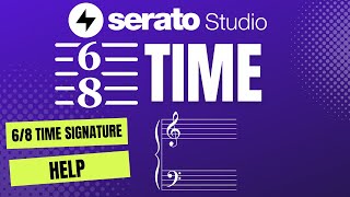 68 Time Signature in Serato Studio seratostudio [upl. by Dinah550]