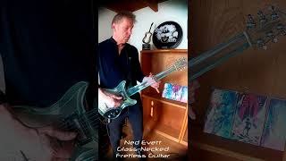 Ned Evett plays GlassNecked Fretless Guitar [upl. by Richelle]