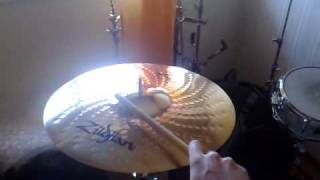 ZILDJIAN Z CUSTOM ROCK CRASH 16quot vinniesdrumscom [upl. by Anelrahs]