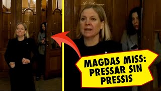 Magdalena Anderssons attack  – mot sin egen medarbetare [upl. by Aynas]