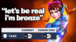 This Dva Accepted The Blame For Being Stuck In Bronze  Overwatch 2 Spectating Bronze [upl. by Hayse981]