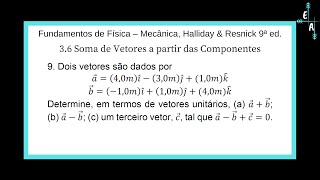 39 – Vetores  Soma de Vetores a partir das componentes [upl. by See]