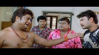 Saarathi Kannada Movie Back To Back Comedy Scenes  Darshan Rangayana Raghu Bullet Prakash [upl. by Matti]