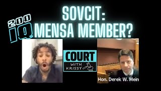 High IQ Sovereign Citizen  Judge Isnt Messing With MENSA Defense Is This The Smartest SovCit [upl. by Edalb]