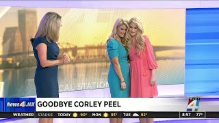 Corley Peel says goodbye to News4JAX heads home to be with twin sister who’s battling stage 4 l [upl. by Otto411]