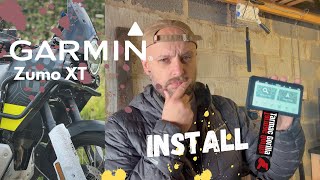 Installing A Garmin Zumo XT on the Husqvarna Norden 901 [upl. by Neitsirk]