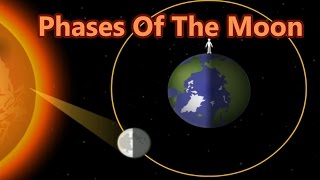 Lunar Cycle Why The Moon Change Shapes 8 Phases Of The Moon Learning Videos For Children [upl. by Aeduj951]