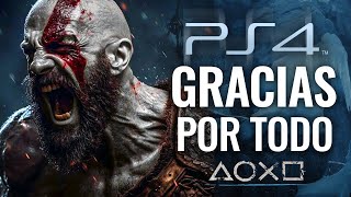 GRACIAS POR TODO PLAYSTATION 4 PS4 TODOS LOS JUEGOS EXCLUSIVOS [upl. by Netsyrk]