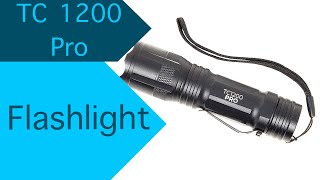 TC1200 PRO Flashlight  Electronics and Gadgets [upl. by Yrek]