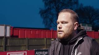 Poole Town 0  1 Basingstoke Town  Southern League Premier  James Ellis Post Match Interview [upl. by Oconnor]