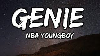 YoungBoy never broke again  genie Lyrics [upl. by Akinaj730]