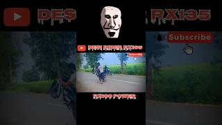 YAMAHA RX100 VS BULLET 350 STUNT  RX100 STUNT BULLET OWNER REACTION [upl. by Bari19]