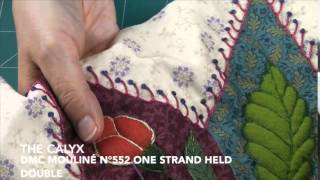 ENGLISH version  Mystery Quilt 2015  quotCOLMARquot by La Fée Pirouette  Block 1 video 68 [upl. by Radbourne69]