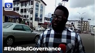 ‘Everywhere Is Lively’ Channelstv Correspondent Gives Situation Report From Imo [upl. by Martinson614]