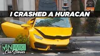 I crashed a rented Lamborghini Huracan in Las Vegas [upl. by Jorge]