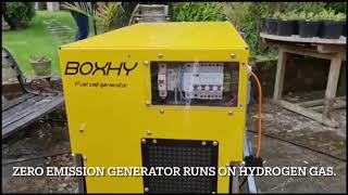 Hydrogen Fuel Cell Generator for Off Grid Power [upl. by Birdt361]